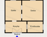 Rákóczifalvai 45 m2-es családi ház eladó!