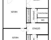 Eladó a belvárosban a Mikszáth K. utcában egy 3 szobás 75m2-es lakás.
