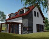 Északi part Ékességén ELADÓ Tihanyban egy új építésű ikerház!