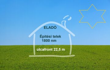 Eladó telek/földterület