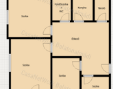 Eladó kertkapcsolatos földszinti lakás Alsóörsön