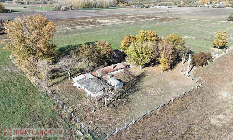 Nyársapáton eladó tanya nagy telekkel és gazdasági épületekkel!