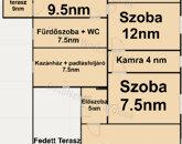 Eladó Tiszaföldvár kedvelt részén egy nagy családi ház kis portával