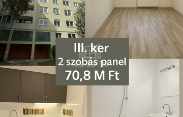 Eladó lakás