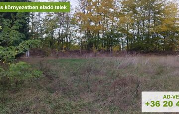 Eladó telek/földterület