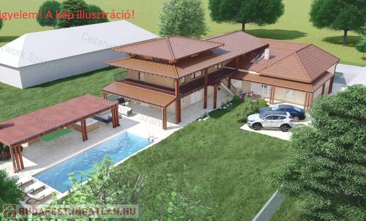 Szerkezetkész, négylakásos társasházként kivitelezhető ingatlan eladó                                 