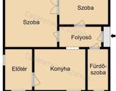 Szarvason, Holt-Köröstől mindössze 1 km-re 2 szobás családi ház eladó