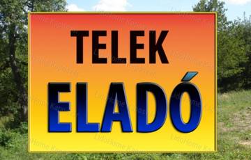 Eladó telek/földterület