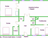 Kiadó lakás Budapest VIII. ker 1 500 Euro