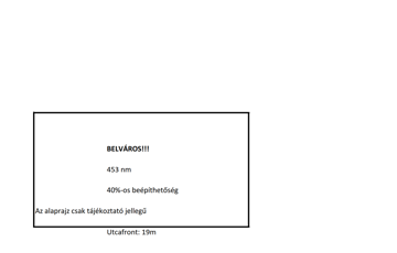 Eladó telek/földterület