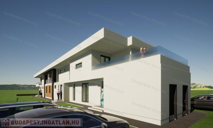 Új építésű, AA++ besorolású lakás Hévízen, örök panorámával                                 