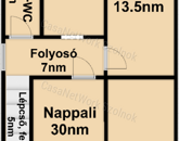 Eladó lakás csendes központi helyen Martfűn