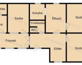 Szarvason, frekventált helyen eladó egy 120 nm-es 3 szobás családi ház