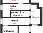 Eladó Nagyrév központjában ( Jókai út ) egy 2 szobás családi ház