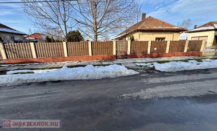 Kertvárosban, vízparttól 100 méterre Gyomaendrődön családi ház eladó