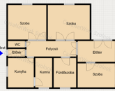 Tiszaföldvári 79 m2-es családi ház eladó!