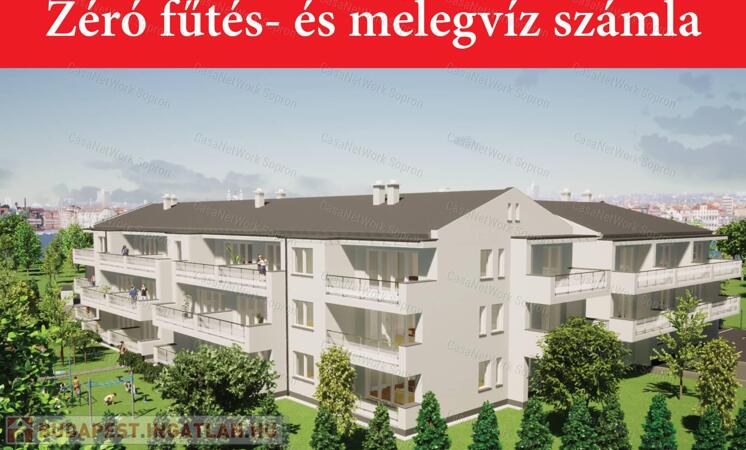 Panoráma lakópark-otthon a város felett                                 