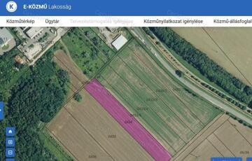 Eladó telek/földterület