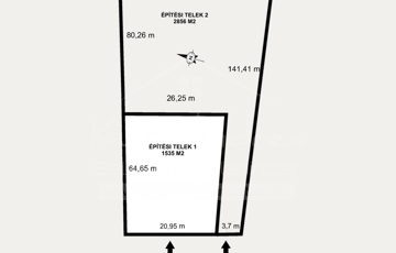 Eladó telek/földterület