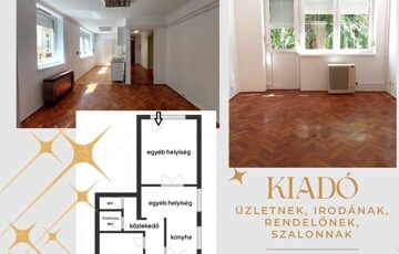 Kiadó iroda/üzlethelyiség
