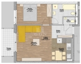 Eladó lakás Budapest XIII. ker 84 200 000 Ft