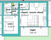 Eladó lakás Makó 52 645 000 Ft