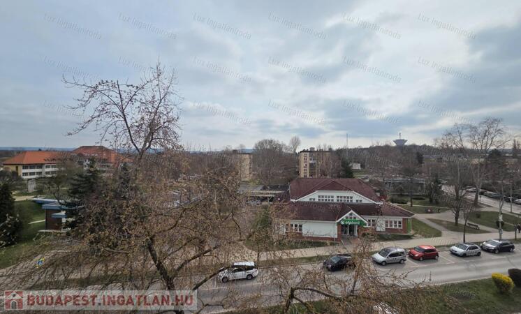 Eladó 53 m²-es, 2 szobás, 4. emeleti lakás nagy erkéllyel Oroszlányban!                                 