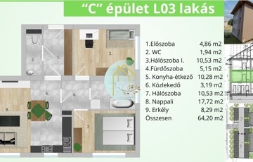 Eladó lakás