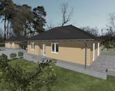 Tápiószelén épülő családi házak