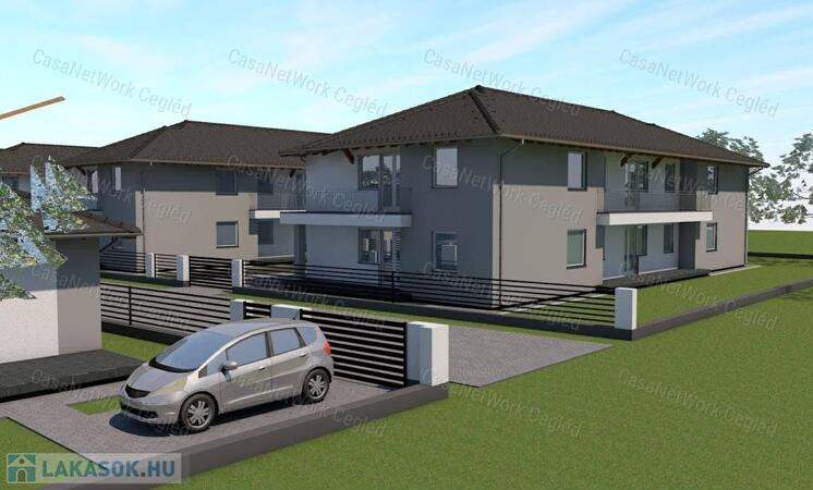 Új építésű társasházi lakások Újszászon!                                 