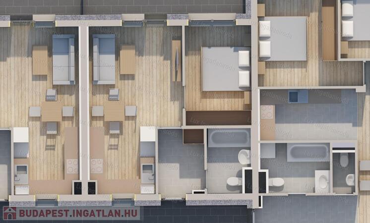 Csodálatos új építésű társasházak eladók Oroszlányban                                 