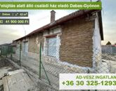 Eladó családi ház Dabas 41 900 000 Ft