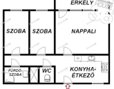 Eladó lakás Kecskemét 43 100 000 Ft