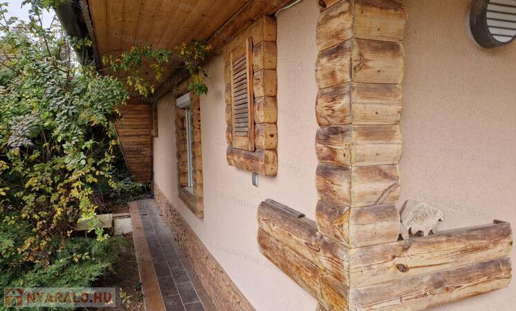 Markazon, a tóparton,  65 nm-es, 2 szobás, hétvégi házas nyaraló eladó                                 