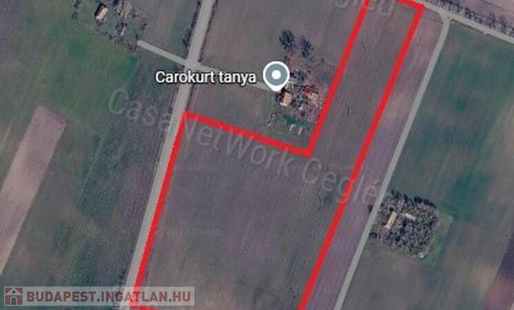 Kocséron fő út mellett 7,6 ha szántó eladó!                                 