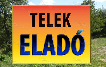 Eladó telek/földterület