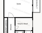 Szolnokon a belvárosban 1 szobás lakás eladó!!