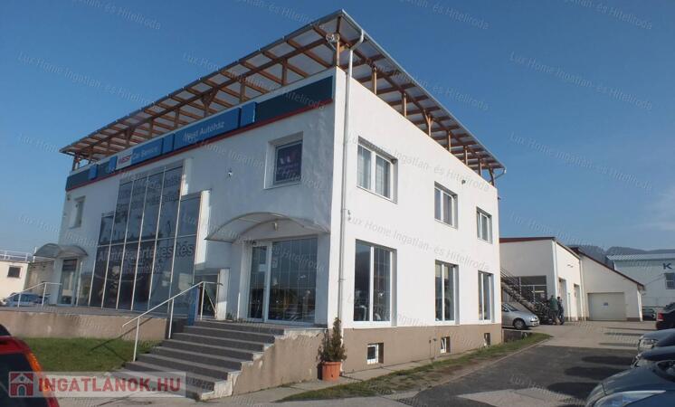 ELADÓ üzlethelyiség, műszaki vizsgaállomás, irodaház!