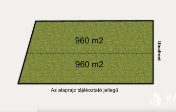 Eladó telek/földterület