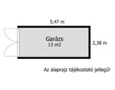Eladó garázs Győr 9 500 000 Ft