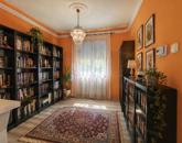 Csend és zöld környezet-parkosított családi áz