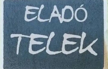 Eladó telek/földterület