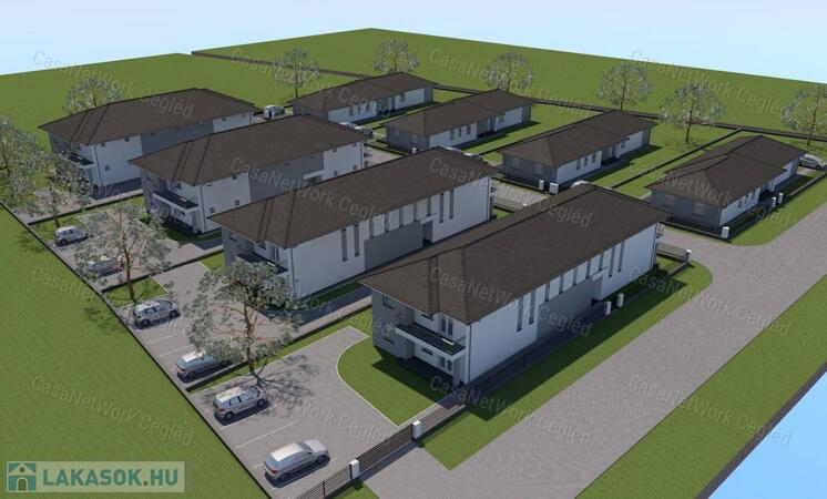 Új építésű társasházi lakások Újszászon!                                 