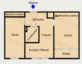 Szolnoki 2 szobás 49 m2-es lakás kiadó!