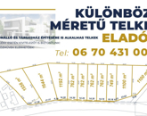 Eladó telek/földterület Dabas 14 900 000 Ft