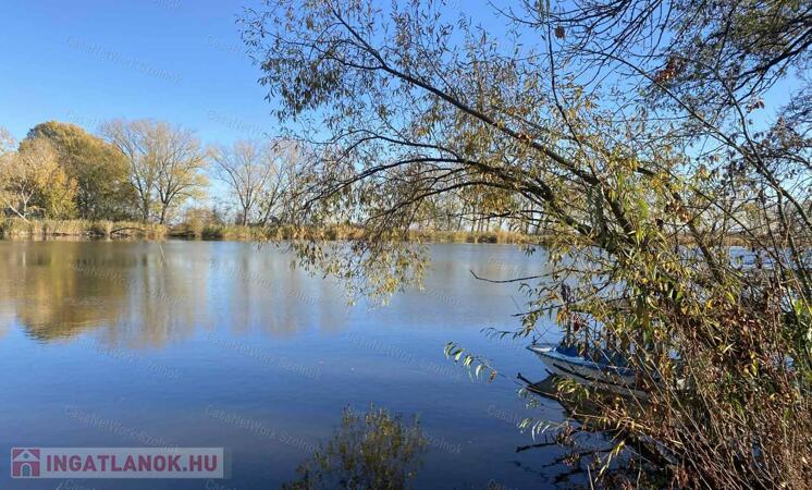 Szajolban lözvetlen vízparti nyaraló eladó!