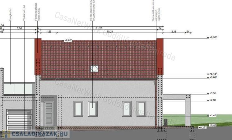 Központközeli új otthon pici kerttel                                 