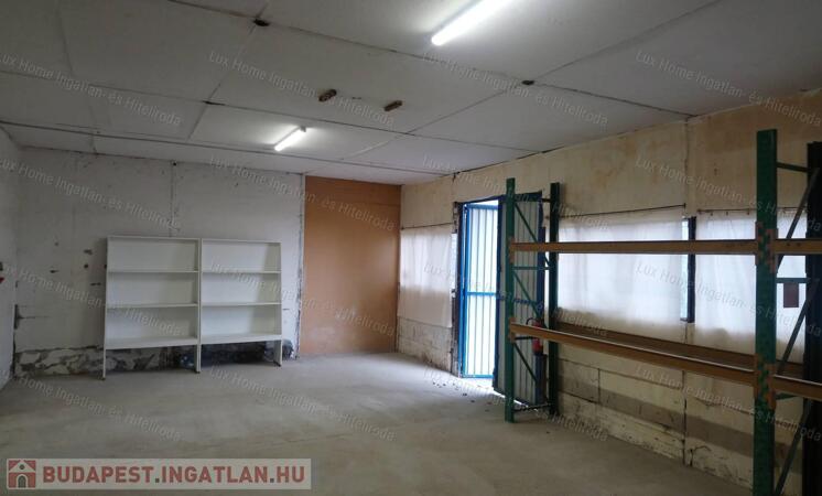 Kiadó Komáromban egy 169 négyzetméteres raktárépület!                                 