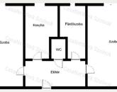 Szolnok belvárosában kétszobás, 3emeleti lakás kiadó!