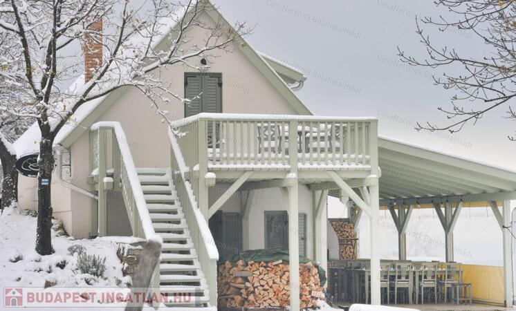 Vendégház lenyűgöző panorámával a Balaton-felvidéki Nemzeti Park tetején                                 